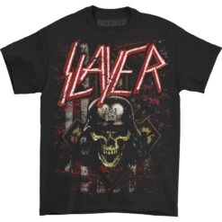 Scratched Flag 2018 Tour Tee T-shirt(Slayer Scratched Flag 2018 Tour Tee T Shirt 412047)