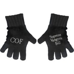 COF / Supreme Vampiric Knit Gloves(Cradle Of Filth Cof Supreme Vampiric Knit Gloves 412204)