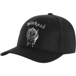 Sonic Silver Warpig Baseball Cap(Motorhead Sonic Silver Warpig Baseball Cap 412531)