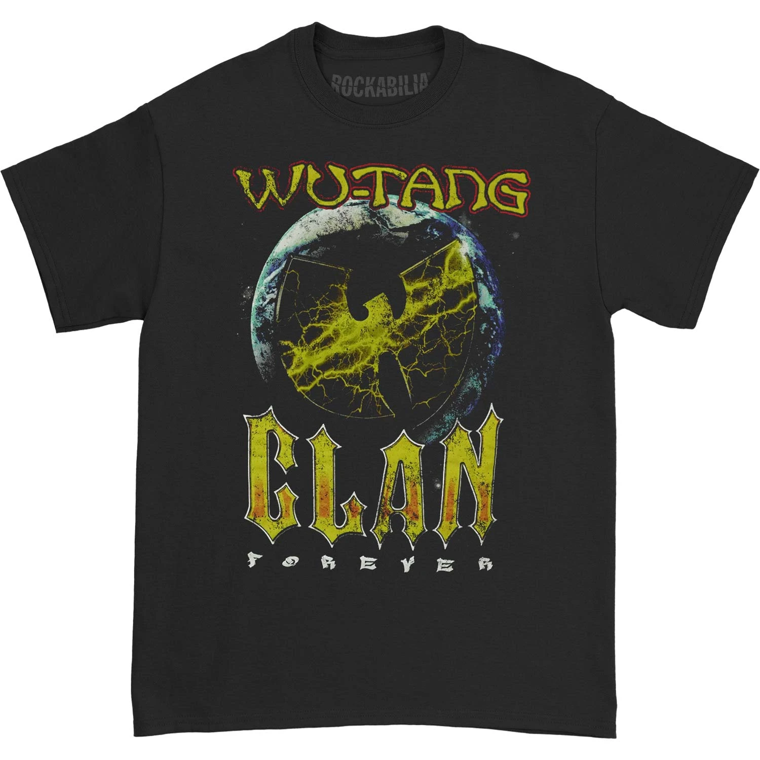 Bat Globe Forever Slim Fit T-shirt(Wu Tang Clan Bat Globe Forever Slim Fit T Shirt 412655) 3 Bat Globe Forever Slim Fit T-shirt(Wu Tang Clan Bat Globe Forever Slim Fit T Shirt 412655)