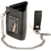 Dark Side Metal Badge Chain Wallet Tri-Fold Wallet(Pink Floyd Dark Side Metal Badge Chain Wallet Tri Fold Wallet 412782) -ROCABILIA CLOTHING SALE 412782F