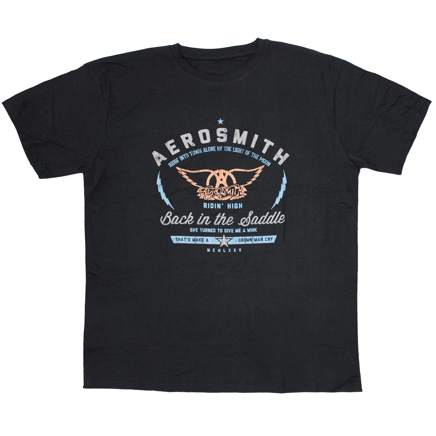 Back In The Saddle Slim Fit T-shirt(Aerosmith Back In The Saddle Slim Fit T Shirt 412822) 3 Back In The Saddle Slim Fit T-shirt(Aerosmith Back In The Saddle Slim Fit T Shirt 412822)