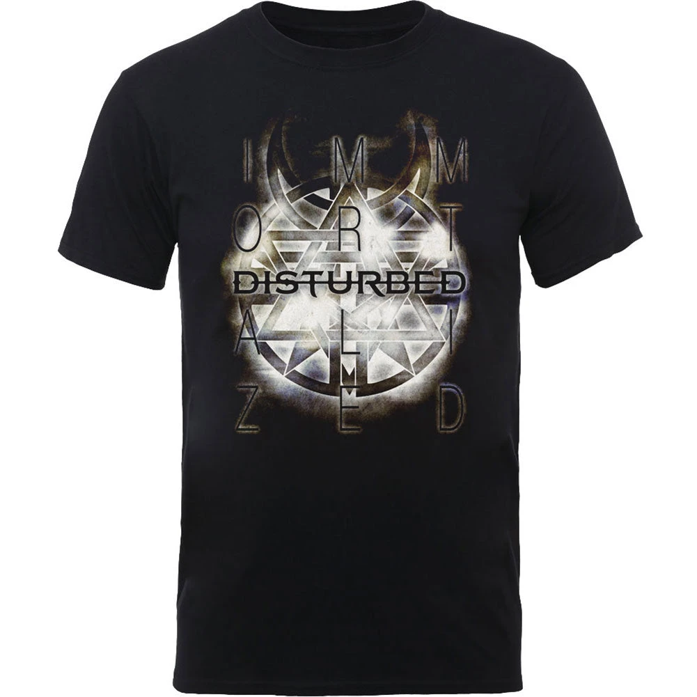 Symbol Slim Fit T-shirt(Disturbed Symbol Slim Fit T Shirt 413092) 3 Symbol Slim Fit T-shirt(Disturbed Symbol Slim Fit T Shirt 413092)