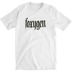 Black Logo Slim Fit T-shirt(Foxygen Black Logo Slim Fit T Shirt 413700)