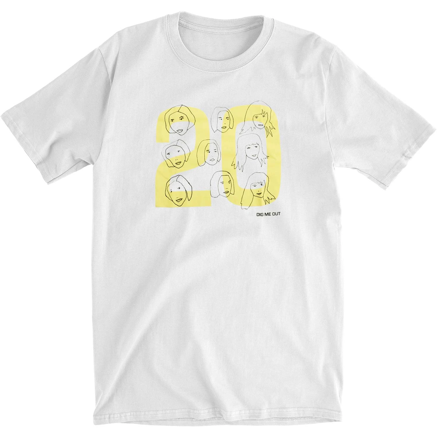 DMO 20th Anniversary Slim Fit T-shirt(Sleater Kinney Dmo 20th Anniversary Slim Fit T Shirt 413706) 3 DMO 20th Anniversary Slim Fit T-shirt(Sleater Kinney Dmo 20th Anniversary Slim Fit T Shirt 413706)