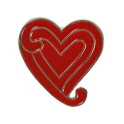Heart Enamel Pin Pewter Pin Badge(First Aid Kit Heart Enamel Pin Pewter Pin Badge 413732)