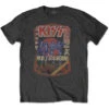 Destroyer Tour '78 Slim Fit T-shirt(Kiss Destroyer Tour 78 Slim Fit T Shirt 413786) -ROCABILIA CLOTHING SALE 413786F