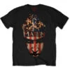 Crown Slim Fit T-shirt(Marilyn Manson Crown Slim Fit T Shirt 413870) -ROCABILIA CLOTHING SALE 413870F