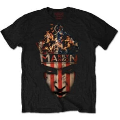 Crown Slim Fit T-shirt(Marilyn Manson Crown Slim Fit T Shirt 413870)
