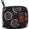 Pentagram Logo Zip Wallet Girls Wallet(Slayer Pentagram Logo Zip Wallet Girls Wallet 414177) -ROCABILIA CLOTHING SALE 414177F