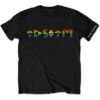 Dark Side Prism Initials Slim Fit T-shirt(Pink Floyd Dark Side Prism Initials Slim Fit T Shirt 414239) -ROCABILIA CLOTHING SALE 414239F