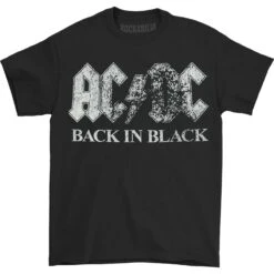 AC/DC Back In Black T-shirt(Ac Dc Back In Black T Shirt 414408)