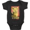 Strong Baby Bodysuit(Rasta Strong Baby Bodysuit 414890) -ROCABILIA CLOTHING SALE 414890F