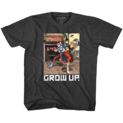 Grow Up Youth T-shirt(Street Fighter Grow Up Youth T Shirt 416075)