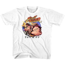 Ryu Vs Ken Youth T-shirt(Street Fighter Ryu Vs Ken Youth T Shirt 416076)
