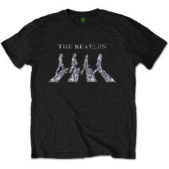 Crossing (Diamante) Slim Fit T-shirt(Beatles Crossing Diamante Slim Fit T Shirt 416307)