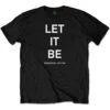Let It Be (Back Print) Slim Fit T-shirt(Beatles Let It Be Back Print Slim Fit T Shirt 416336) 2 Let It Be (Back Print) Slim Fit T-shirt(Beatles Let It Be Back Print Slim Fit T Shirt 416336) -ROCABILIA CLOTHING SALE 416336F