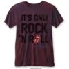 It's Only Rock N' Roll (Burn Out) Vintage T-shirt(Rolling Stones It S Only Rock N Roll Burn Out Vintage T Shirt 416536) -ROCABILIA CLOTHING SALE 416536F