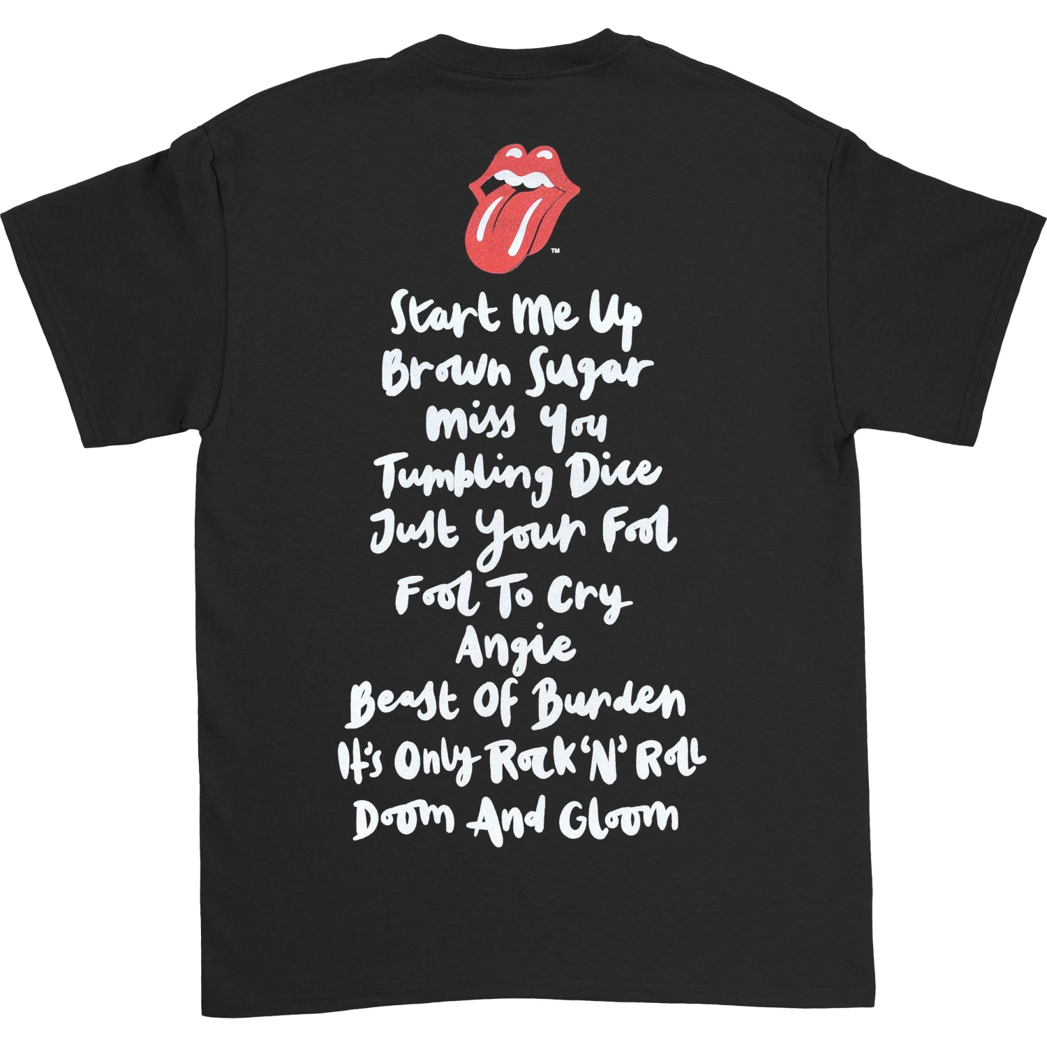 Honk Album Tracklist (Back Print) Slim Fit T-shirt(Rolling Stones Honk Album Tracklist Back Print Slim Fit T Shirt 416579) 4 Honk Album Tracklist (Back Print) Slim Fit T-shirt(Rolling Stones Honk Album Tracklist Back Print Slim Fit T Shirt 416579) - Image 2