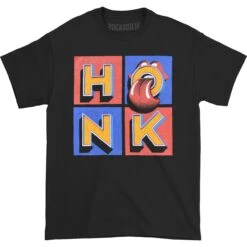 Honk Album Tracklist (Back Print) Slim Fit T-shirt(Rolling Stones Honk Album Tracklist Back Print Slim Fit T Shirt 416579)