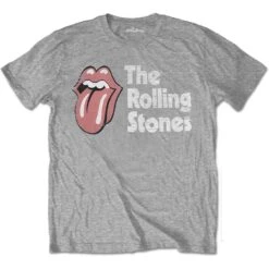 Scratched Logo Slim Fit T-shirt(Rolling Stones Scratched Logo Slim Fit T Shirt 416612)