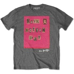 Rotten Day Slim Fit T-shirt(Sex Pistols Rotten Day Slim Fit T Shirt 416671)