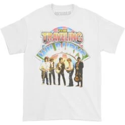 Band Photo Slim Fit T-shirt(Traveling Wilburys Band Photo Slim Fit T Shirt 416726)