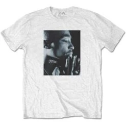 Changes Side Photo Slim Fit T-shirt(Tupac Changes Side Photo Slim Fit T Shirt 416732)