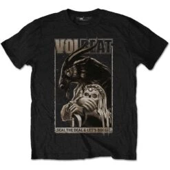 Boogie Goat Slim Fit T-shirt(Volbeat Boogie Goat Slim Fit T Shirt 416773)
