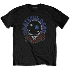 Space Your Face & Logo Slim Fit T-shirt(Grateful Dead Space Your Face Logo Slim Fit T Shirt 416989)