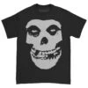 Classic Fiend Skull (Back Print) Slim Fit T-shirt(Misfits Classic Fiend Skull Back Print Slim Fit T Shirt 417788) -ROCABILIA CLOTHING SALE 417788F