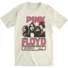 Show Poster Slim Fit T-shirt(Pink Floyd Show Poster Slim Fit T Shirt 417812)