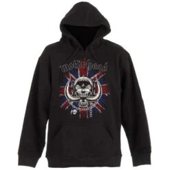 British Warpig Hooded Sweatshirt(Motorhead British Warpig Hooded Sweatshirt 418551)