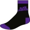 Wavy Logo (Size 8 - 12) Socks(Black Sabbath Wavy Logo Size 8 12 Socks 418906) -ROCABILIA CLOTHING SALE 418906F