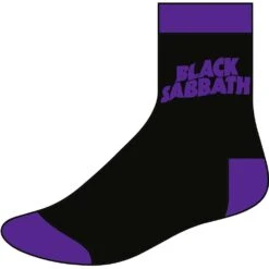 Wavy Logo (Size 8 - 12) Socks(Black Sabbath Wavy Logo Size 8 12 Socks 418906)