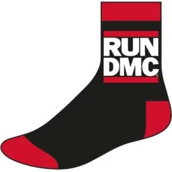 Logo (Size 8 - 12) Socks(Run Dmc Logo Size 8 12 Socks 418914)