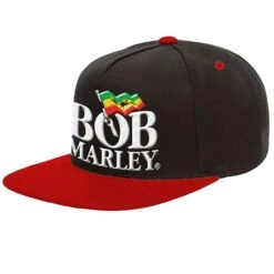 Logo Snapback Baseball Cap(Bob Marley Logo Snapback Baseball Cap 418930)