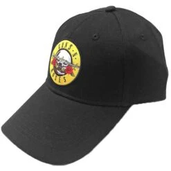 Circle Logo (Back Logo) Baseball Cap(Guns N Roses Circle Logo Back Logo Baseball Cap 418965)
