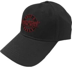 Red Circle Logo Baseball Cap(Guns N Roses Red Circle Logo Baseball Cap 418969)