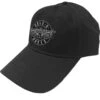 White Circle Logo Baseball Cap(Guns N Roses White Circle Logo Baseball Cap 418972) -ROCABILIA CLOTHING SALE 418972F