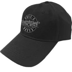 White Circle Logo Baseball Cap(Guns N Roses White Circle Logo Baseball Cap 418972)