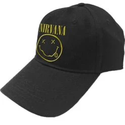 Logo & Smiley Baseball Cap(Nirvana Logo Smiley Baseball Cap 419042)
