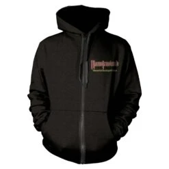 Warrior On The Edge Of Time Zippered Hooded Sweatshirt(Hawkwind Warrior On The Edge Of Time Zippered Hooded Sweatshirt 419624)