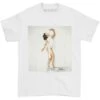 Fever White Tee T-shirt(Kylie Minogue Fever White Tee T Shirt 420012) -ROCABILIA CLOTHING SALE 420012F