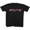 Red & White Logo Kids Childrens T-shirt(Motley Crue Red White Logo Kids Childrens T Shirt 420225)