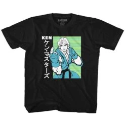 Ken Kids Childrens T-shirt(Street Fighter Ken Kids Childrens T Shirt 420424)