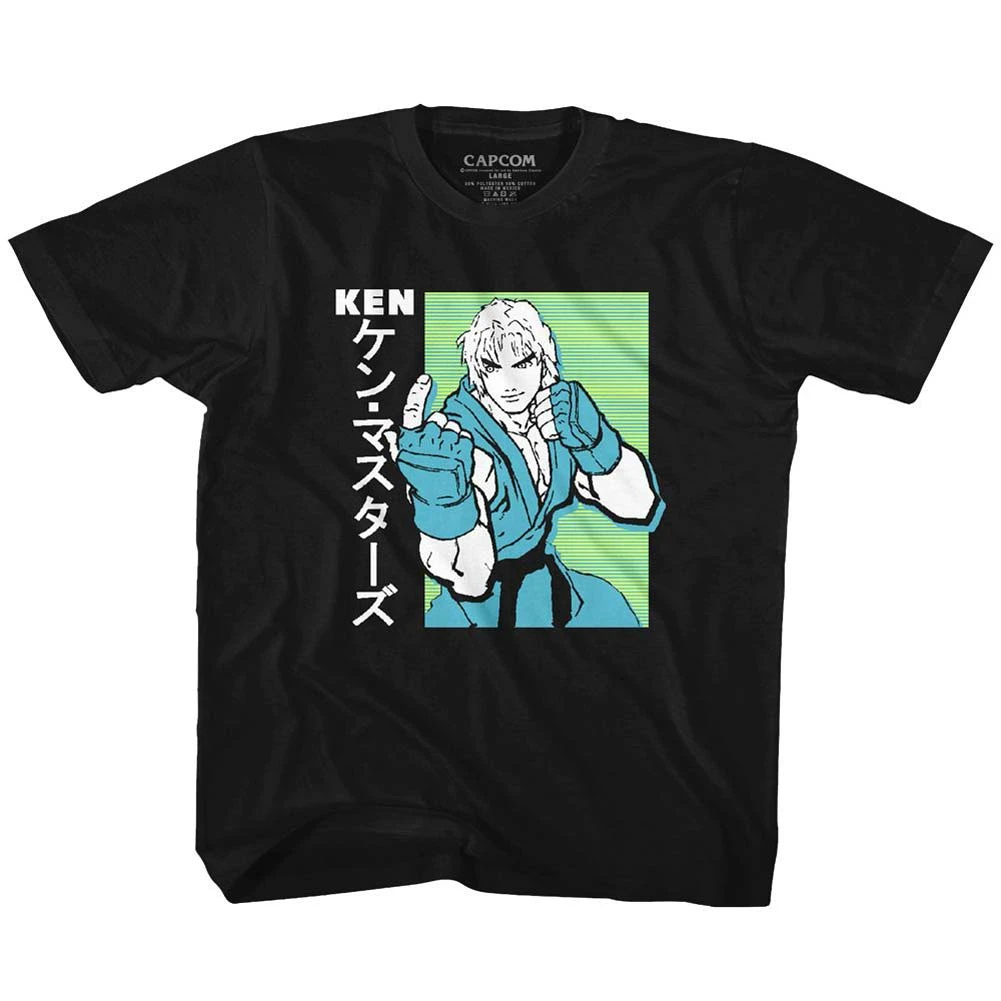 Ken Kids Childrens T-shirt(Street Fighter Ken Kids Childrens T Shirt 420424) 3 Ken Kids Childrens T-shirt(Street Fighter Ken Kids Childrens T Shirt 420424)