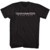 Dark Fate Chrome Logo T-shirt(Terminator Dark Fate Chrome Logo T Shirt 420438) 1 Dark Fate Chrome Logo T-shirt(Terminator Dark Fate Chrome Logo T Shirt 420438) -ROCABILIA CLOTHING SALE 420438F