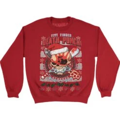 Zombie Kill Xmas Sweatshirt Sweatshirt(Five Finger Death Punch Zombie Kill Xmas Sweatshirt Sweatshirt 420518)