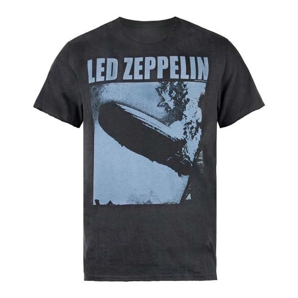 Blue Zep Slim Fit T-shirt(Led Zeppelin Blue Zep Slim Fit T Shirt 421048) 3 Blue Zep Slim Fit T-shirt(Led Zeppelin Blue Zep Slim Fit T Shirt 421048)